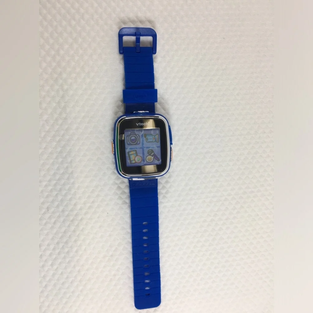 Vtech Kidizoom Kid's Smart Watch Games Camera Digital No Charger learning blue